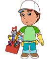 Handy Manny coloring pictures
