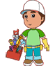 Handy Manny coloring pages