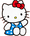 Hello Kitty coloring pages