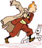 Tintin coloring pages